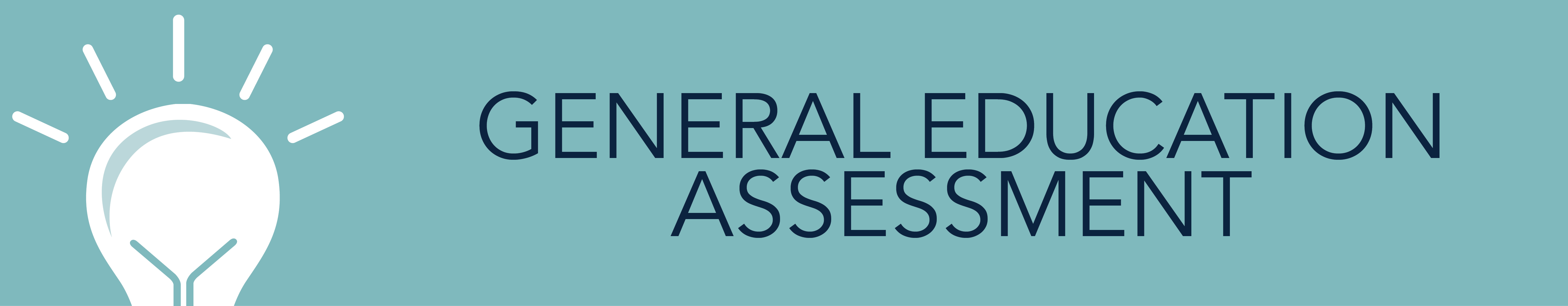 General Education Assessment Header